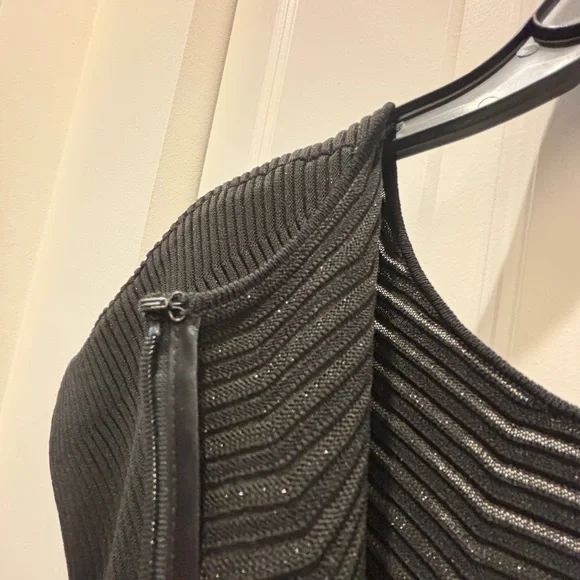 Escada Ganiel Black Sparkle Gown Size Large Resort 2018 Collection Black Tie - Picture 15 of 16